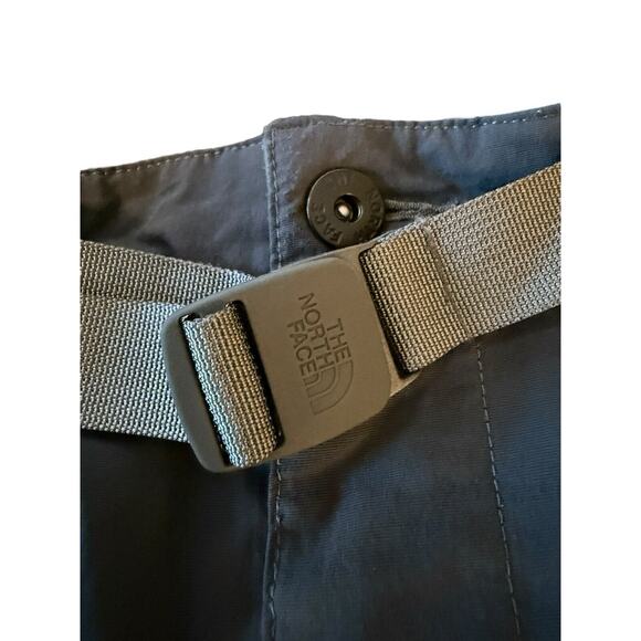 The North Face Pants Mens 34 Gray Convertible Hiking Belted Nylon Cargo - Picture 4 of 11